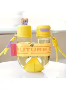 U-alakú kettős rekeszes sport kulacs