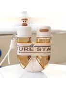 U-alakú kettős rekeszes sport kulacs