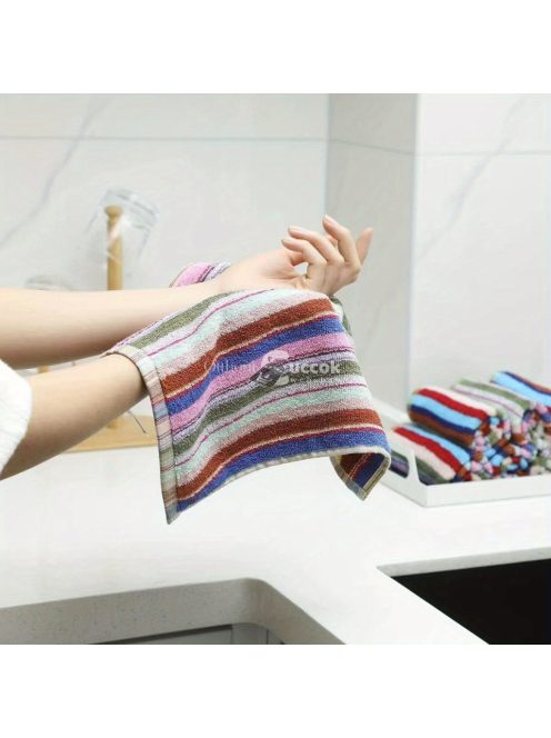 6db négyzet alakú törölköző