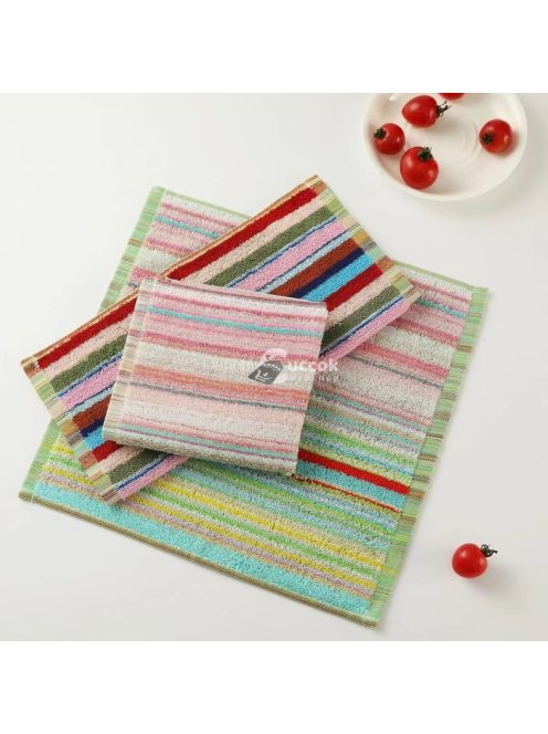 6db négyzet alakú törölköző