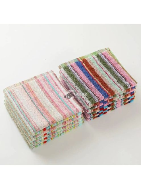 6db négyzet alakú törölköző