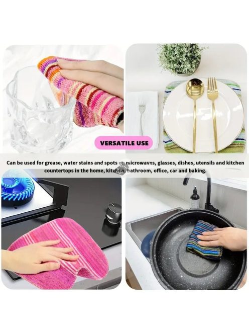 6db négyzet alakú törölköző