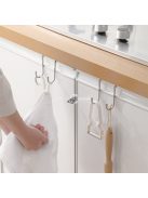 1db rozsdamentes acél kampó