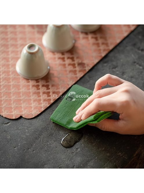 Egyszínű pamut-vászon teatörlő