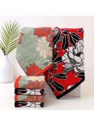 Stílusos régi virágos pamut konyharuha