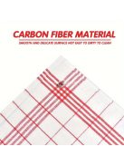 Piros és kék kockás pamut konyhai törölköző