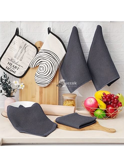 6db Ultra Puha Gofri Szövésű Konyharuha