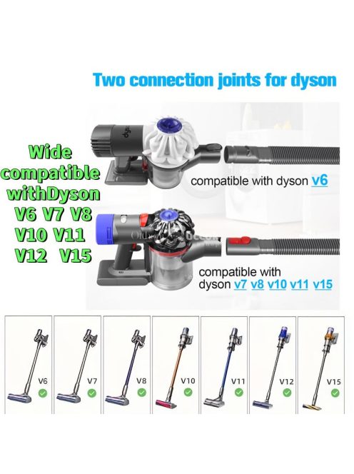 Rugalmas porszívó tömlő készlet