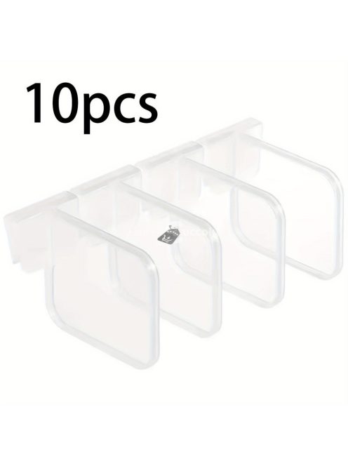 10db Állítható Pattintós Hűtőszekrény Rendező, Elválasztó
