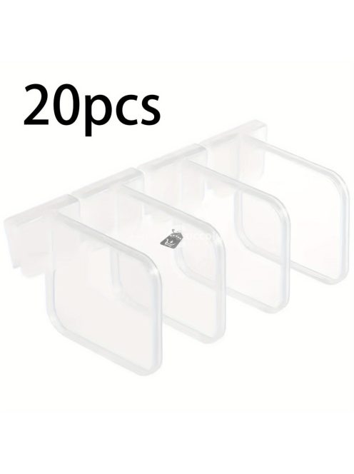 10db Állítható Pattintós Hűtőszekrény Rendező, Elválasztó