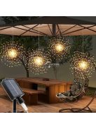 2db-os napelemes kültéri tűzijáték fény