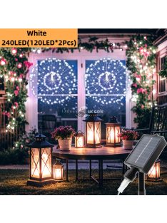 2db-os napelemes kültéri tűzijáték fény