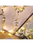 Romantikus Arany Levél Tündérfény