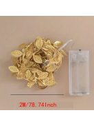 Romantikus Arany Levél Tündérfény