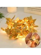 Romantikus Arany Levél Tündérfény