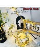 Romantikus Arany Levél Tündérfény