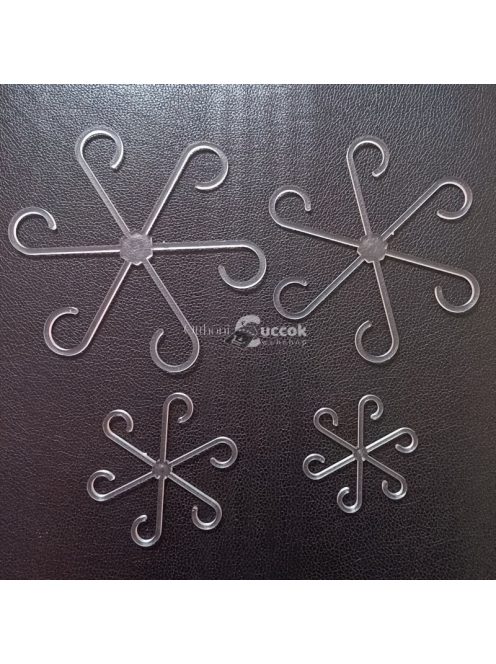 4db műanyag tartóelem növény száraihoz