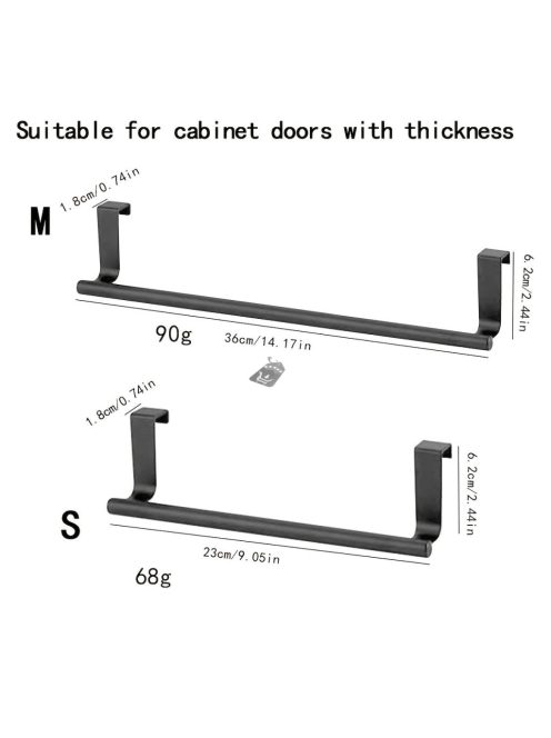Rozsdamentes acél törülközőtartó