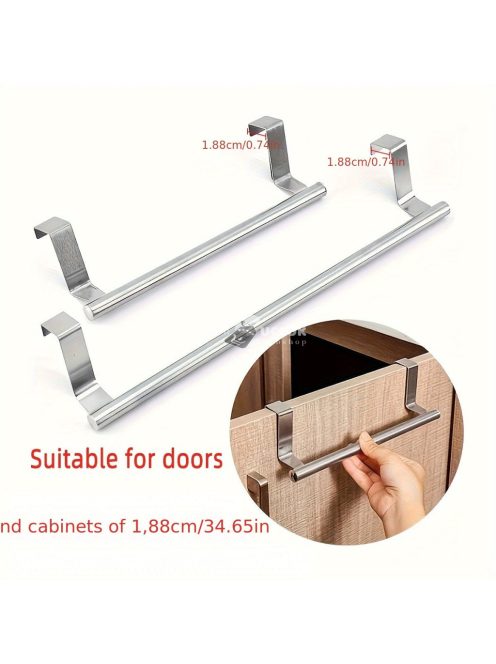 Rozsdamentes acél törülközőtartó