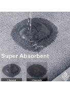 Memóriahabos, extrém puha fürdőszoba szőnyeg