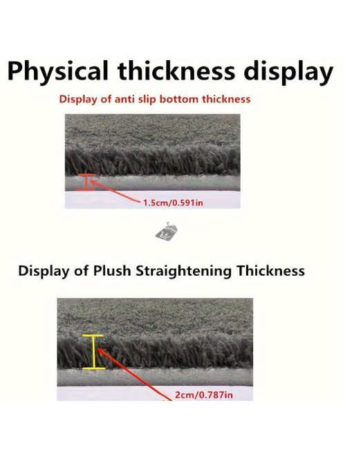 Prémium vastagságú szuperpuha kádkilépő szőnyeg