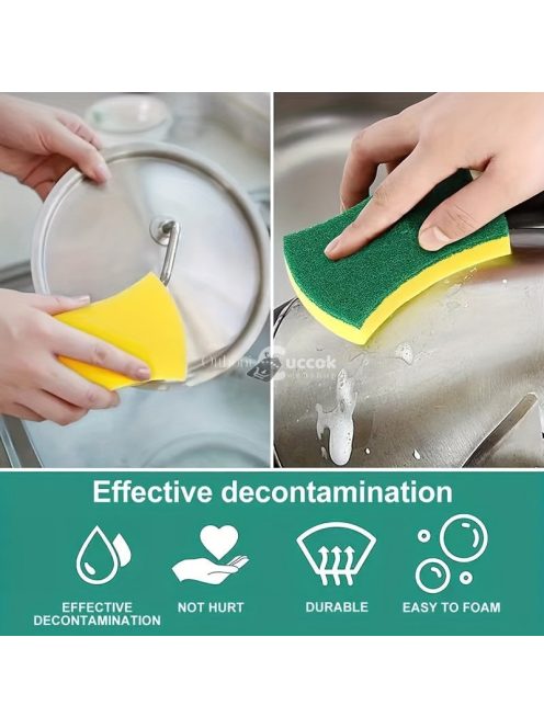 12db Prémium Kétoldalas Tisztítószivacs