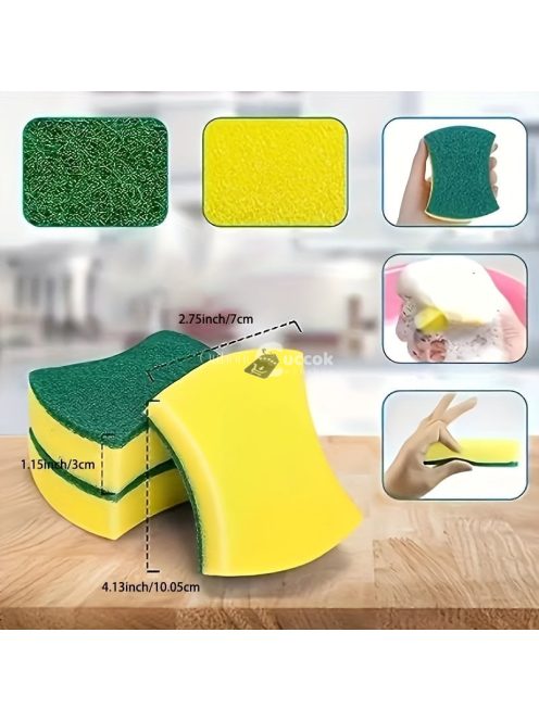 12db Prémium Kétoldalas Tisztítószivacs