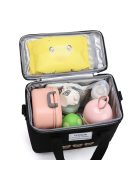 Nagy kapacitású, sokoldalú, hőszigetelő ebédtáska diákok számára