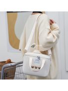 Nagy kapacitású, sokoldalú, hőszigetelő ebédtáska diákok számára