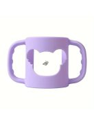 Szilikon cumisüveg fogantyú rajzfilm mintáva