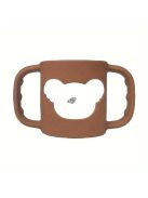 Szilikon cumisüveg fogantyú rajzfilm mintáva