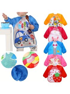 Vízálló előke rajzfilmfigurás mintával