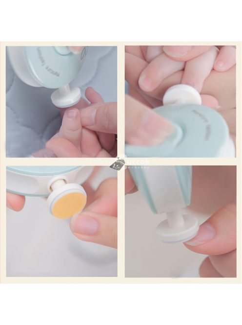 Elektromos Körömvágó, Cserélhető 6 Csiszolófejjel