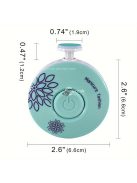 Elektromos Körömvágó, Cserélhető 6 Csiszolófejjel