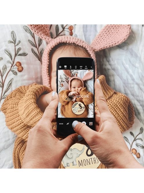 Fa baba havi kártyák, fa hirdetőtáblák