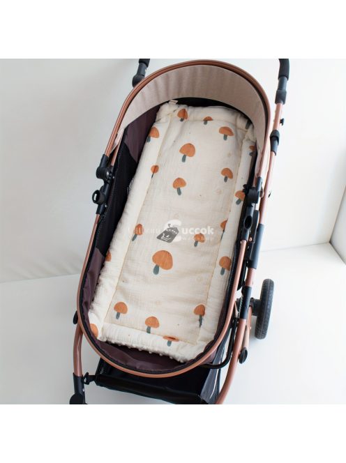 Gyermek babakocsi alátét, puha és kényelmes matrac