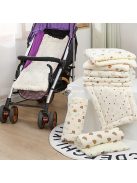 Gyermek babakocsi alátét, puha és kényelmes matrac