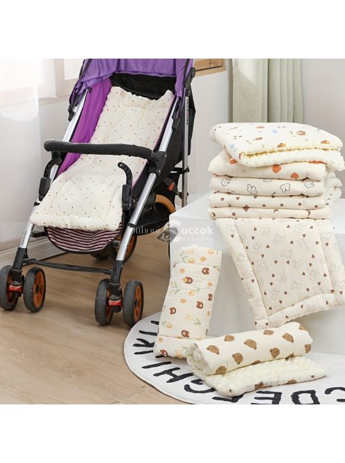 Gyermek babakocsi alátét, puha és kényelmes matrac