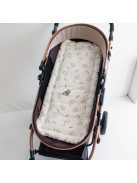 Gyermek babakocsi alátét, puha és kényelmes matrac