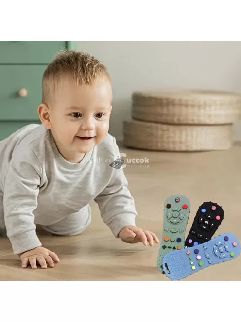 Szilikon Baba Távirányító rágóka