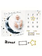 Extra Nagy Hold-Témájú növekedést mutató takaró