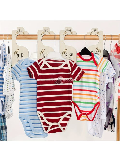 8 darabos készlet, kétoldalas fa szekrényrendező