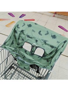 Hordozható, porálló bevásárlókocsi üléshuzat