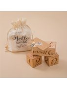 fa mérföldkő blokk