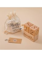 fa mérföldkő blokk