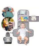 Vízálló pelenkázó alátét zsebekkel