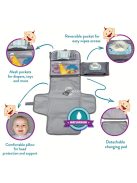 Vízálló pelenkázó alátét zsebekkel