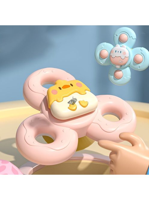 Interaktív tapadókorongos forgó babajáték