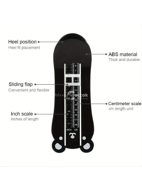 Kisgyermek lábhossz mérő