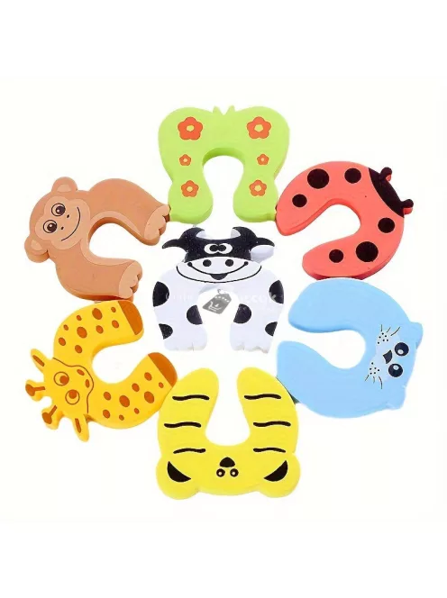 5 Darab Véletlenszerű Mintázatú Ajtó Becsapódás védő